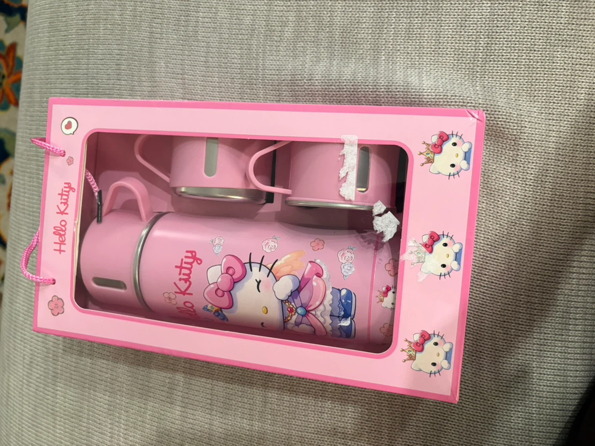 Hello Kitty Thermos and Cup Set - photo 2