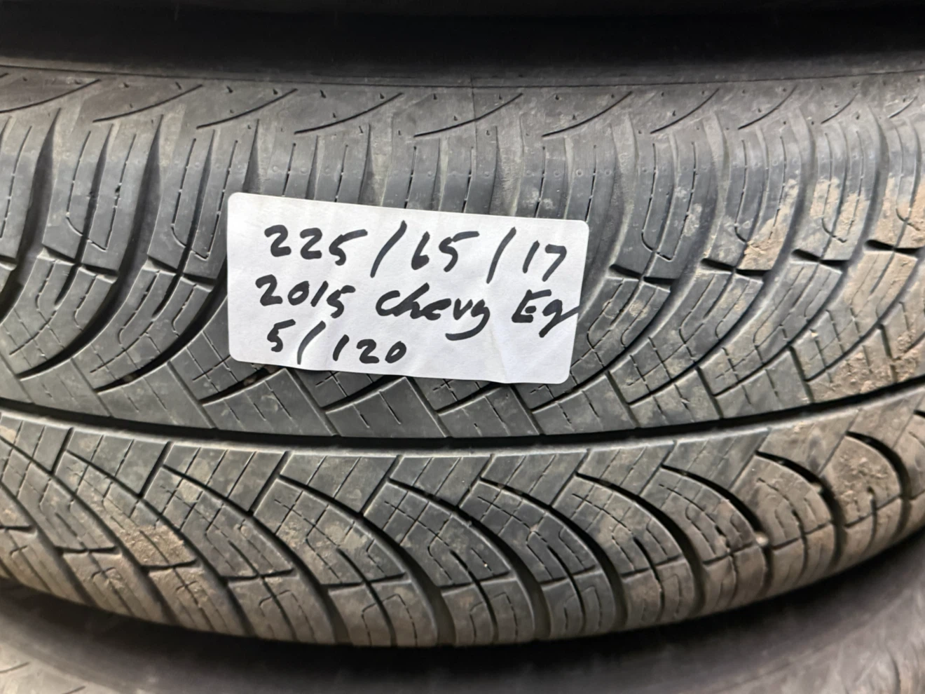 Set of 4 Chevrolet Wheels and Tires 225/65R17 - photo 2
