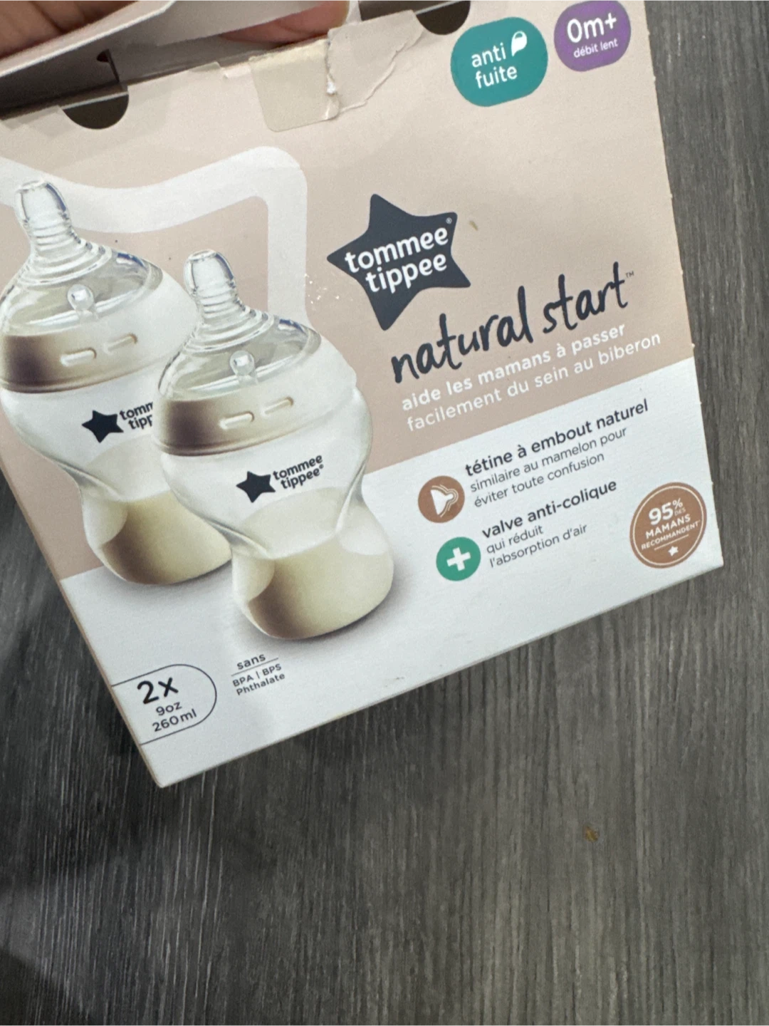 Tommee Tippee Natural Start Baby Bottles 2-Pack - photo 2