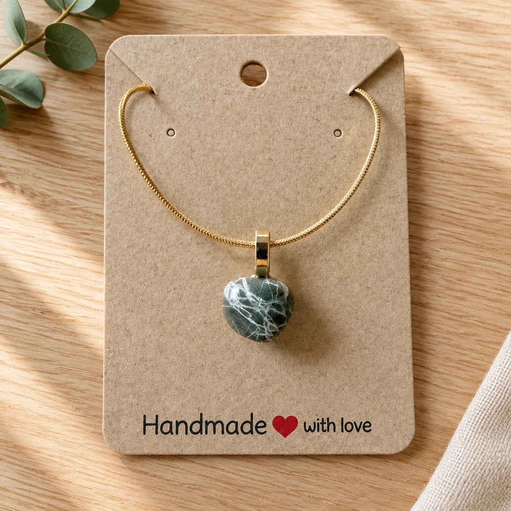 🌊Handcrafted Precious Stone Necklace