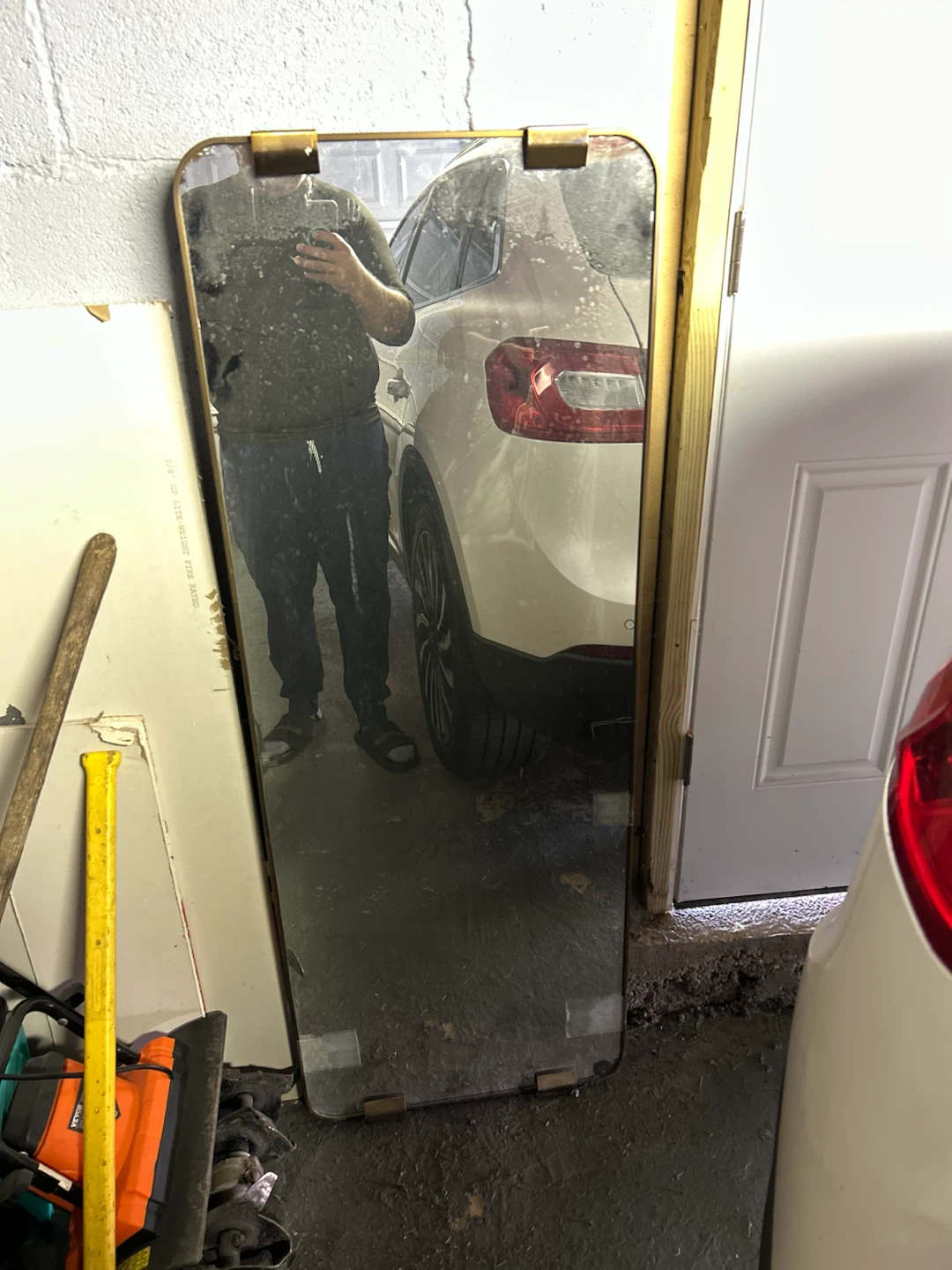 Full Length Gold Mirror - photo 2