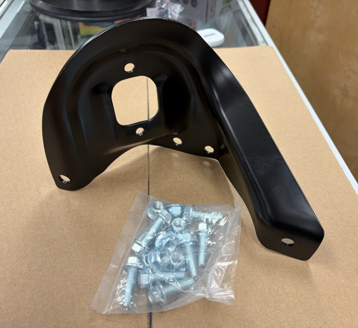 Black Metal Mounting Bracket with Hardware - photo 2