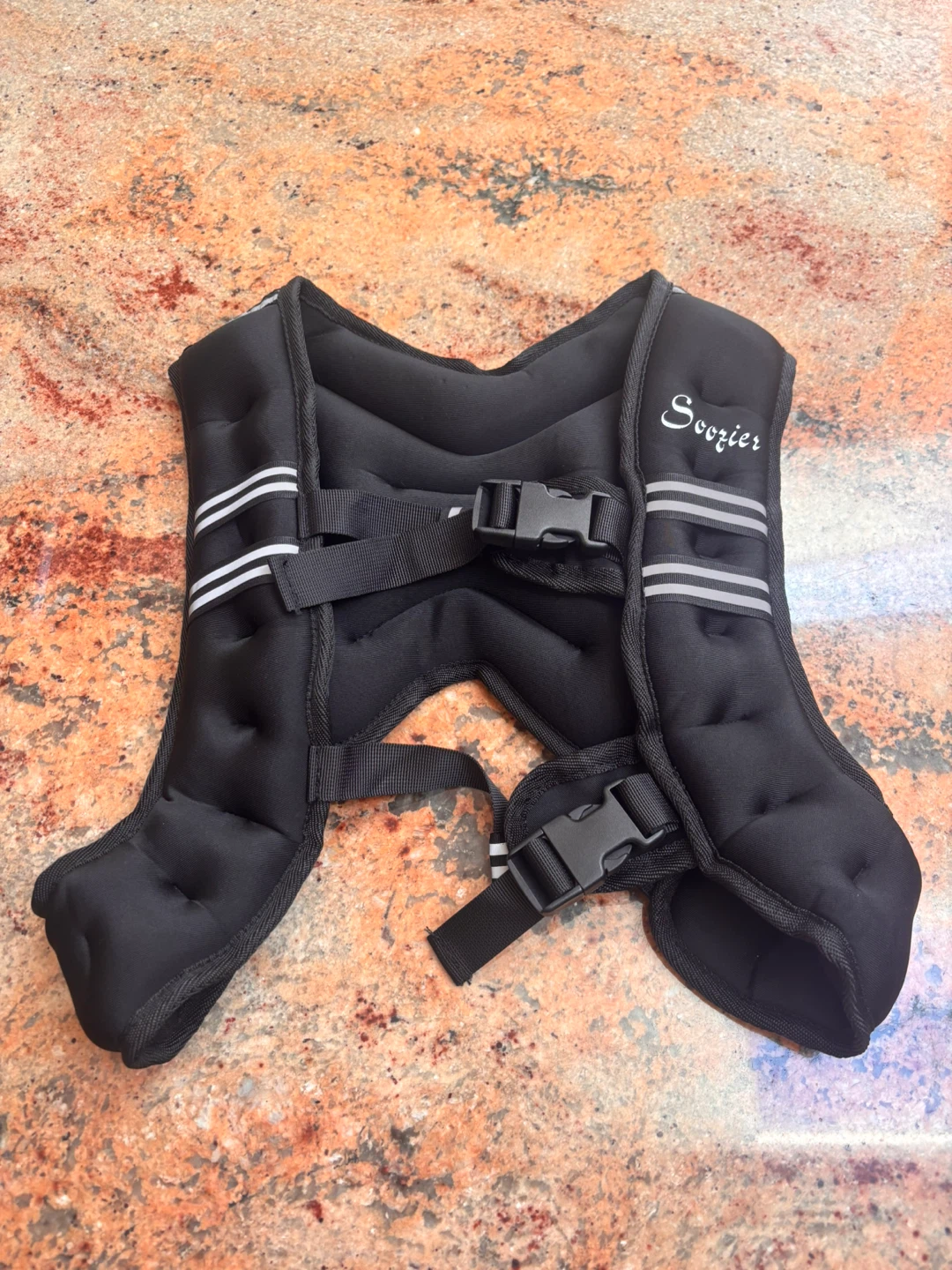 11lb Weighted Vest with reflective and adjustable straps