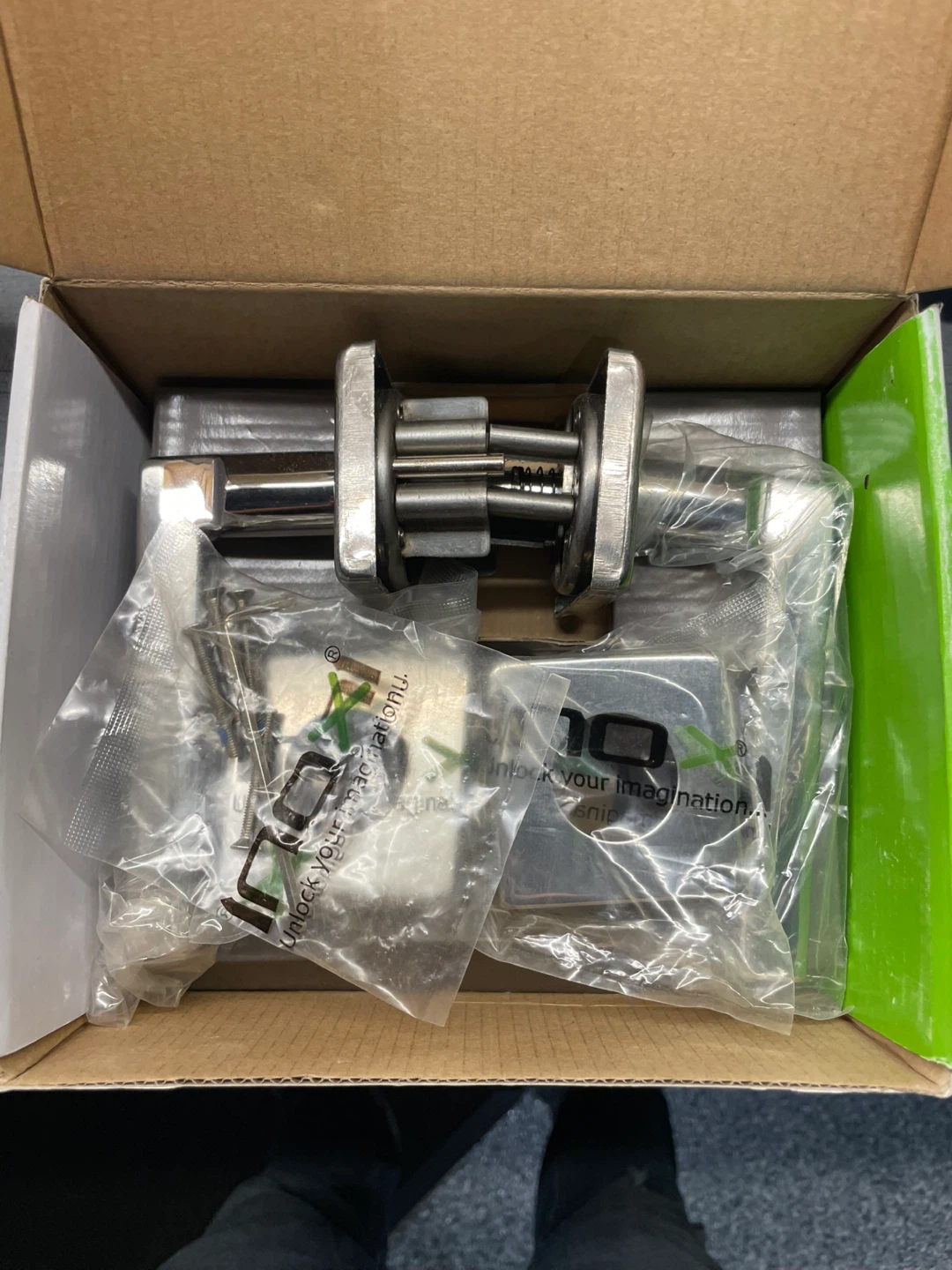 Inox Stainless Steel Door Lever Set