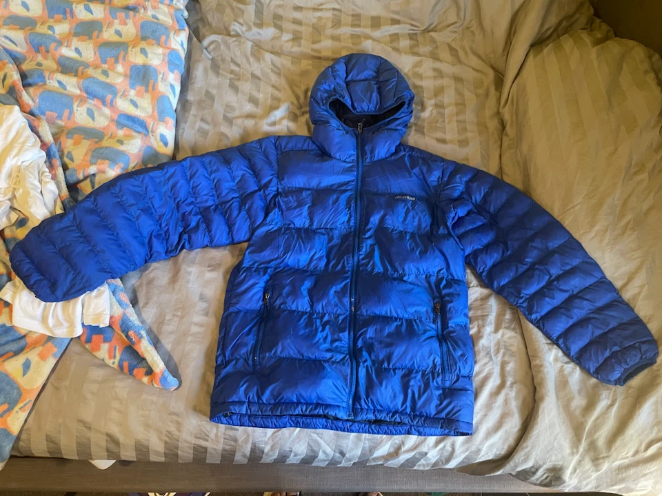 Columbia Men’s Blue Hooded Puffer Jacket, Size M - photo 2