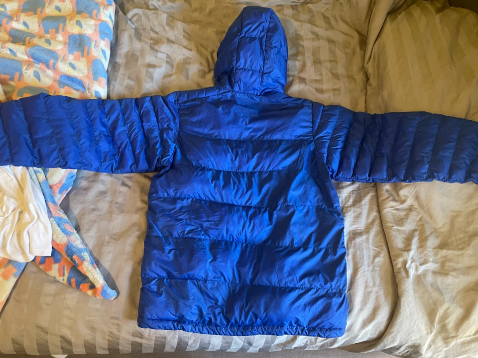 Columbia Men’s Blue Hooded Puffer Jacket, Size M - photo 3