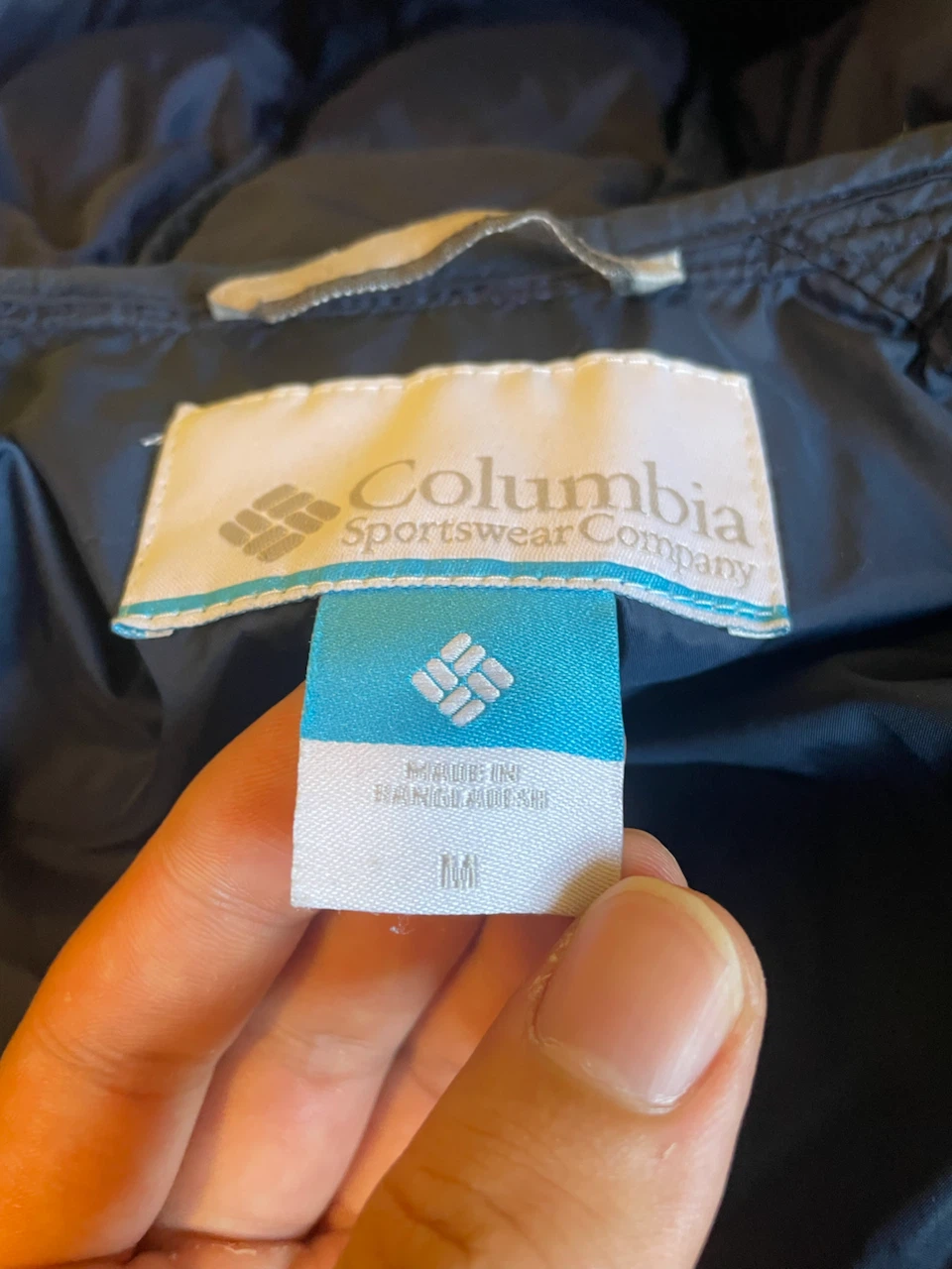 Columbia Men’s Blue Hooded Puffer Jacket, Size M - photo 5