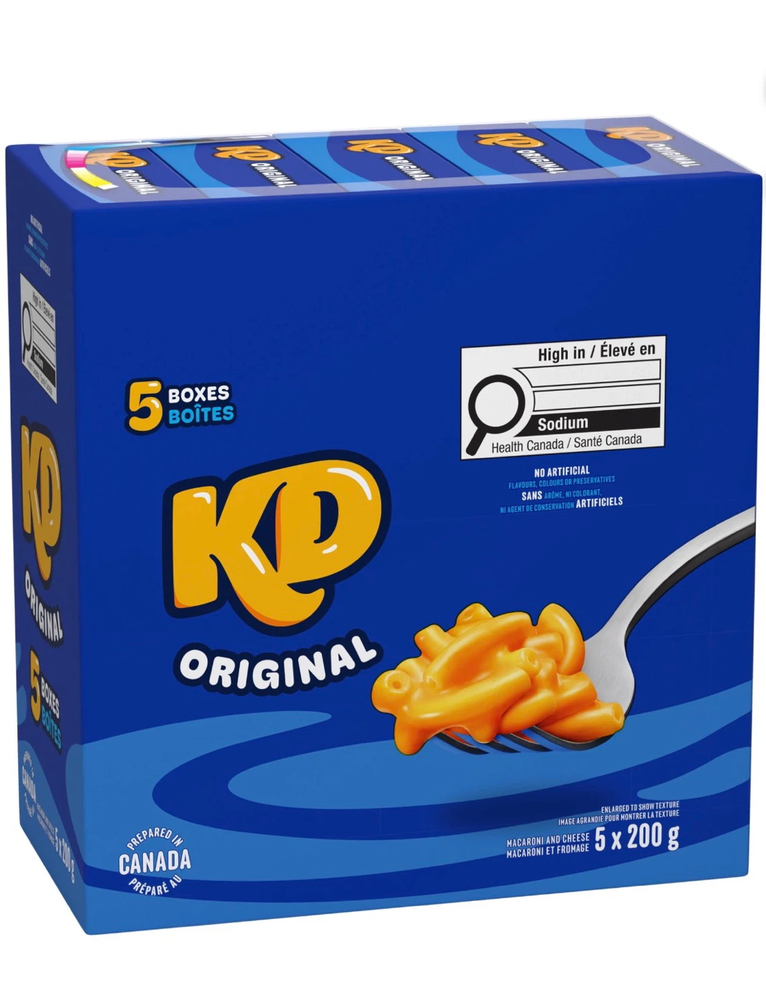Kraft Dinner Original Macaroni and Cheese 5 Pack