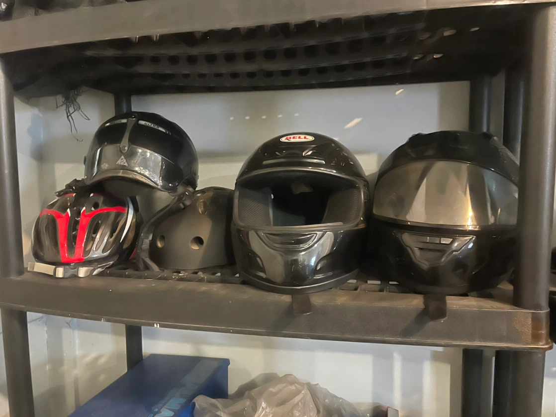 ALL 5 HELMETS FOR ONLY $75
