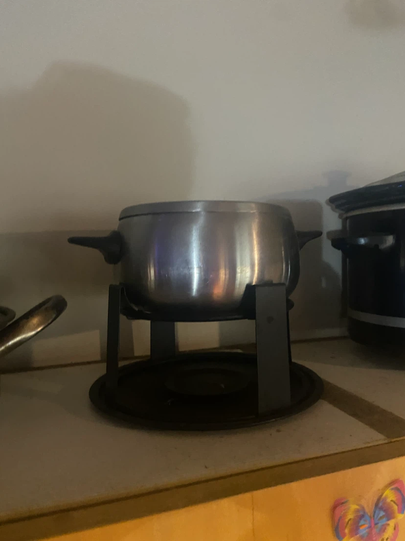 Stainless Steel Fondue Pot Set