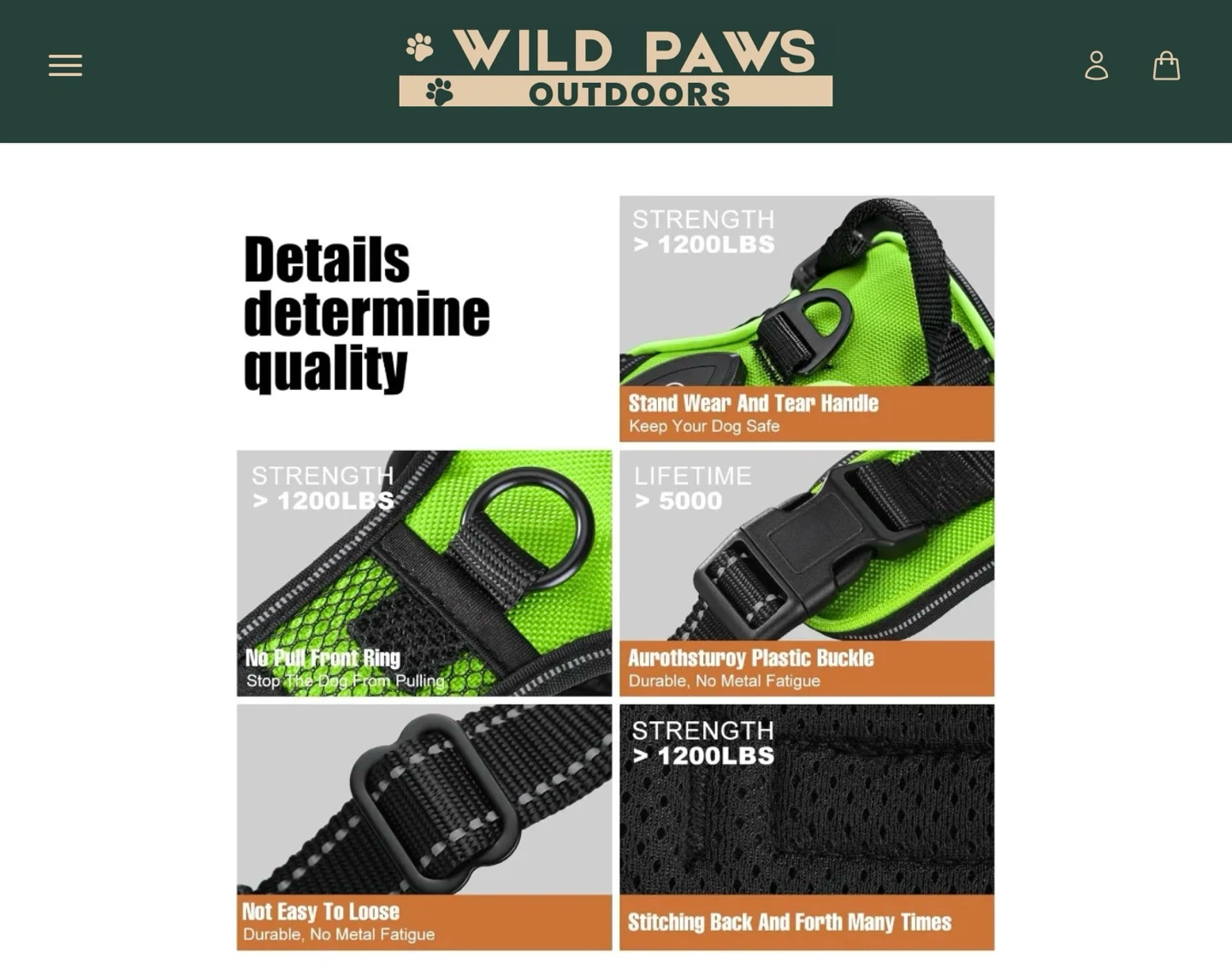 New LED Dog Harnesses - Large - photo 3