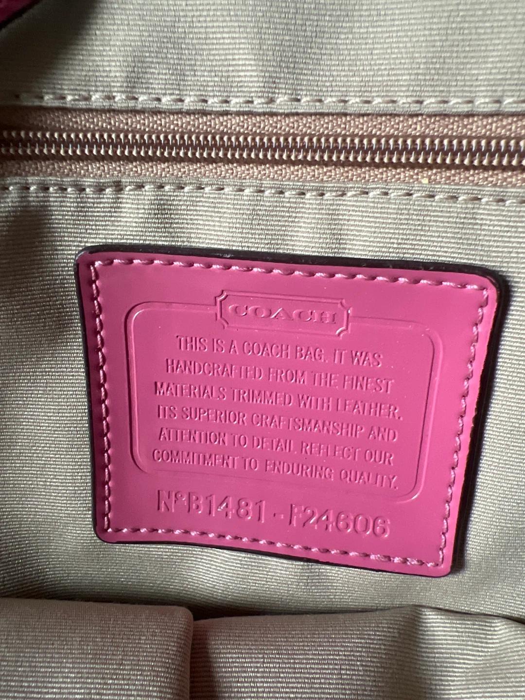 Coach Signature Print Handbag - photo 4