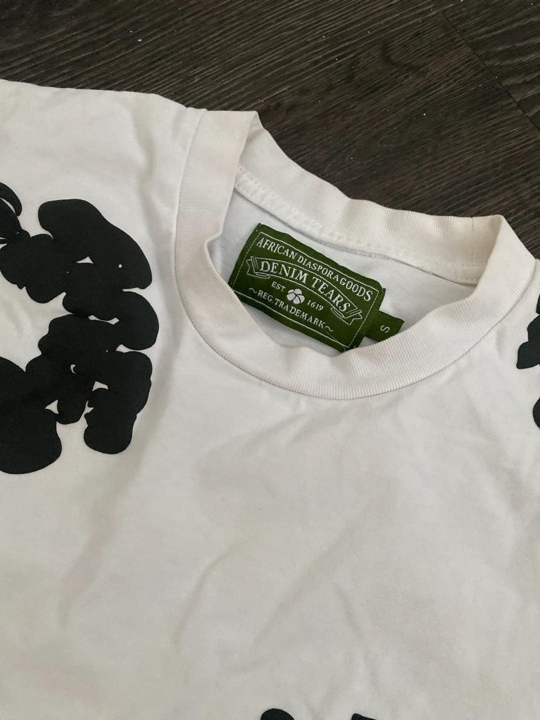 Denim Tears Cotton Wreath T-Shirt - photo 2