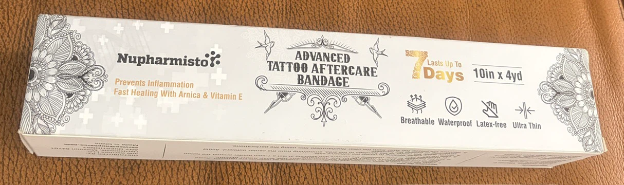 Nupharmisto Advanced Tattoo Aftercare Bandage