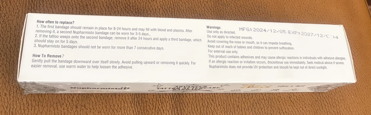 Nupharmisto Advanced Tattoo Aftercare Bandage - photo 2