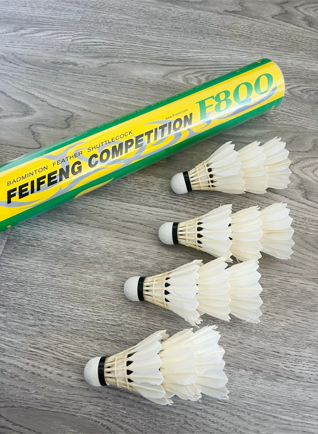 Badminton Feather Shuttlecocks