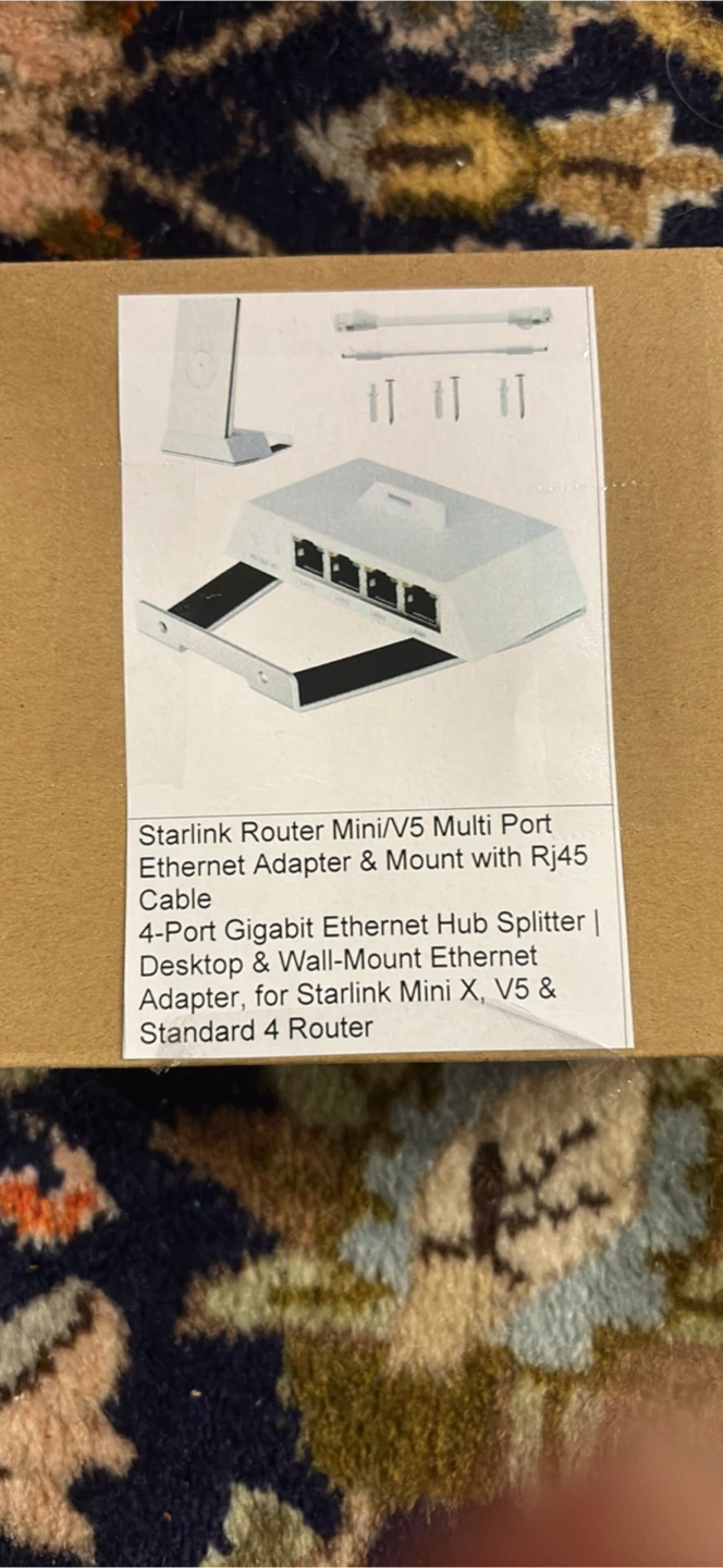 DaierTek 4-Port Gigabit Ethernet Hub for Starlink