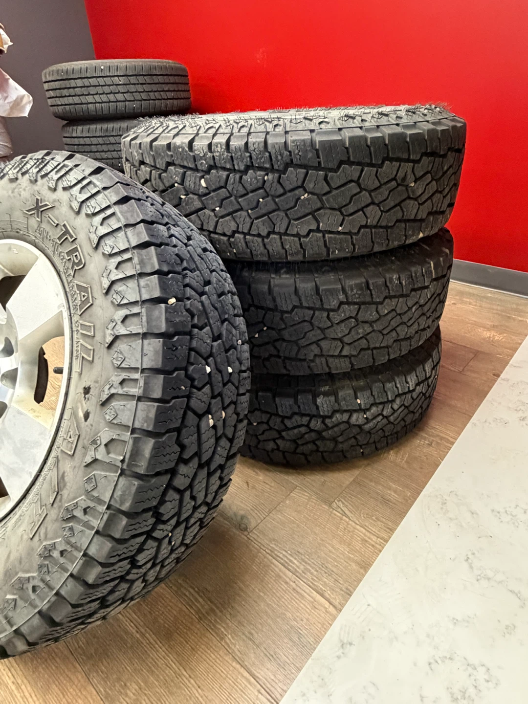 Motomaster X-Trail A/T Tires with Nissan Rims - photo 2
