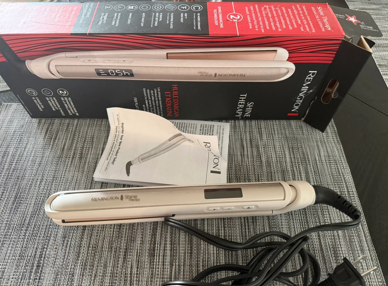 Remington Shine Therapy 1" Flat Iron