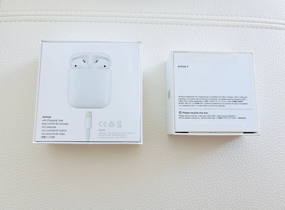 AirPods 2nd & 4th boxes - photo 3