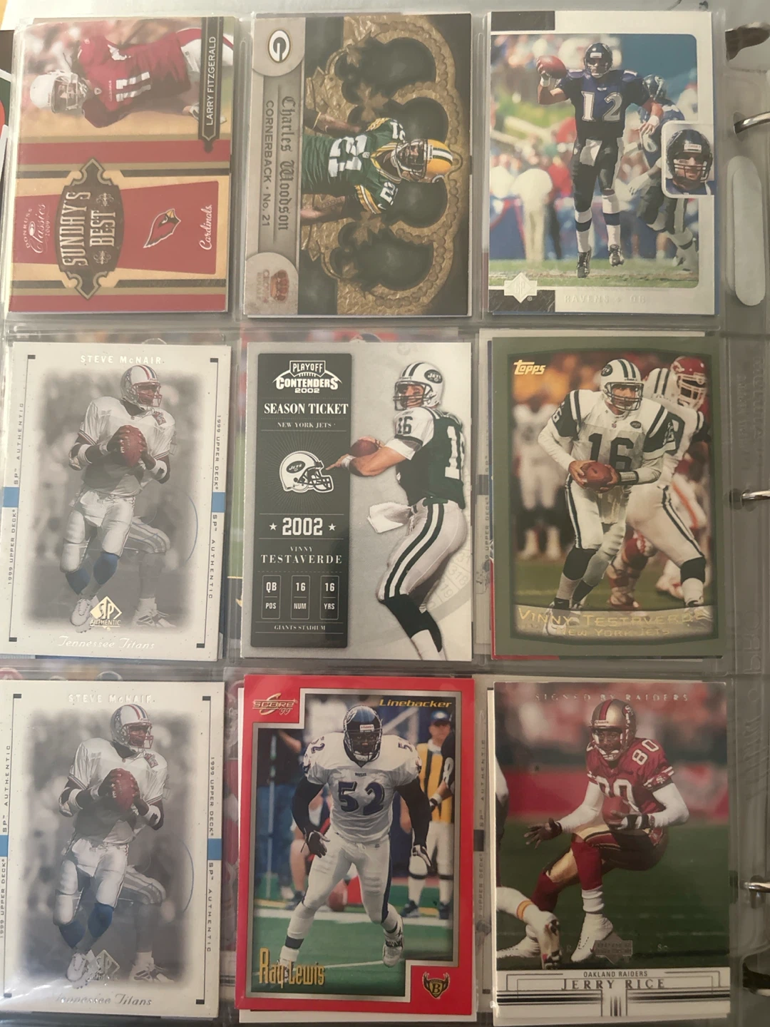 Assorted NFL Football Trading Cards