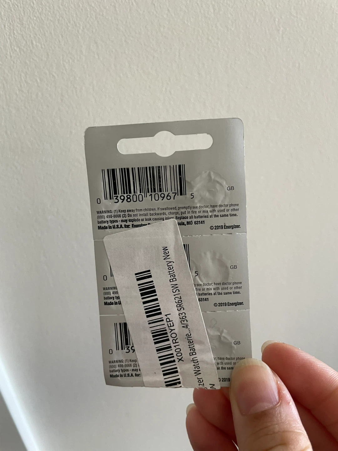 3 Energizer 364/363 Silver Oxide Batteries - photo 2