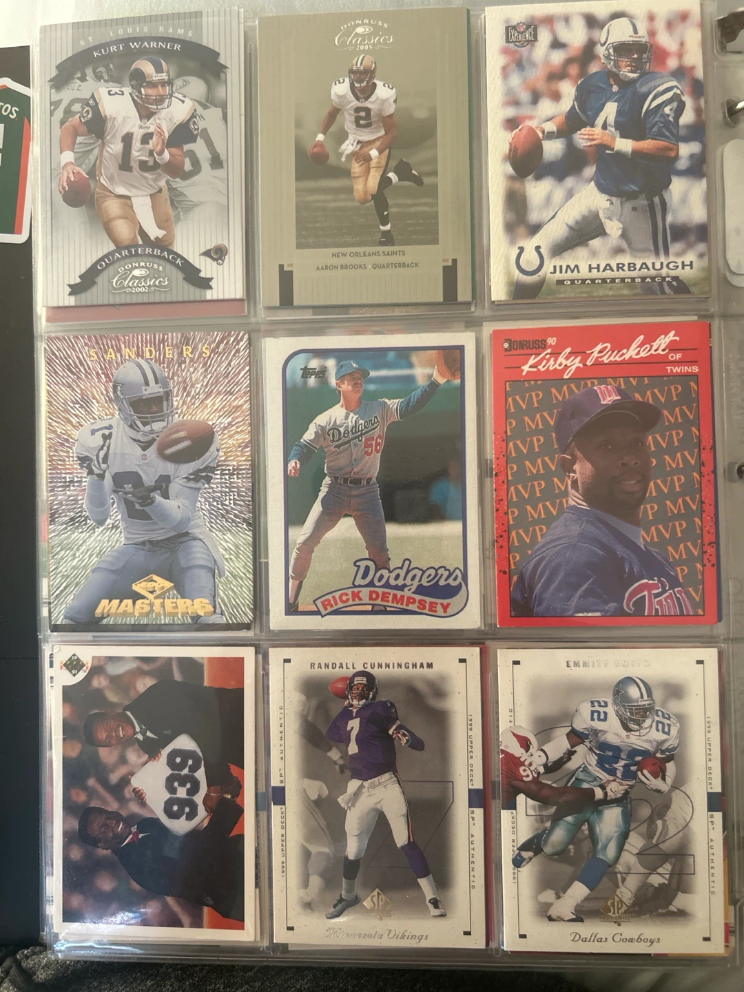 Assorted Sports Trading Cards Collection