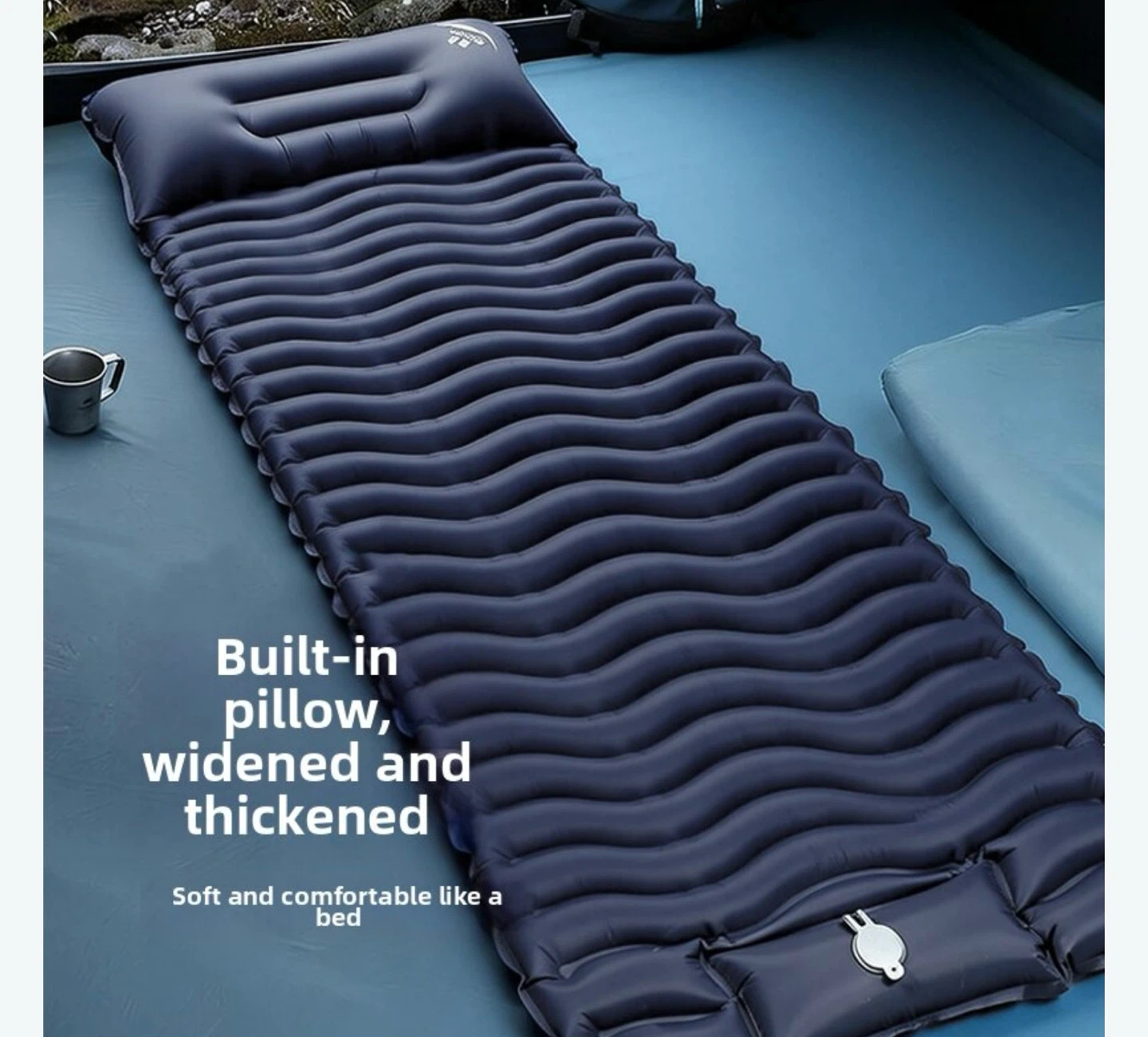 Unigear Inflatable Sleeping Pad with Pillow
