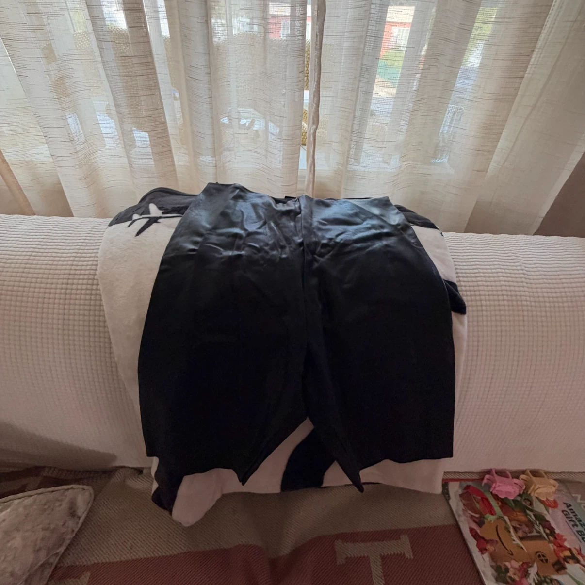 Commando Perfect Control Faux Leather Bike Shorts - photo 3