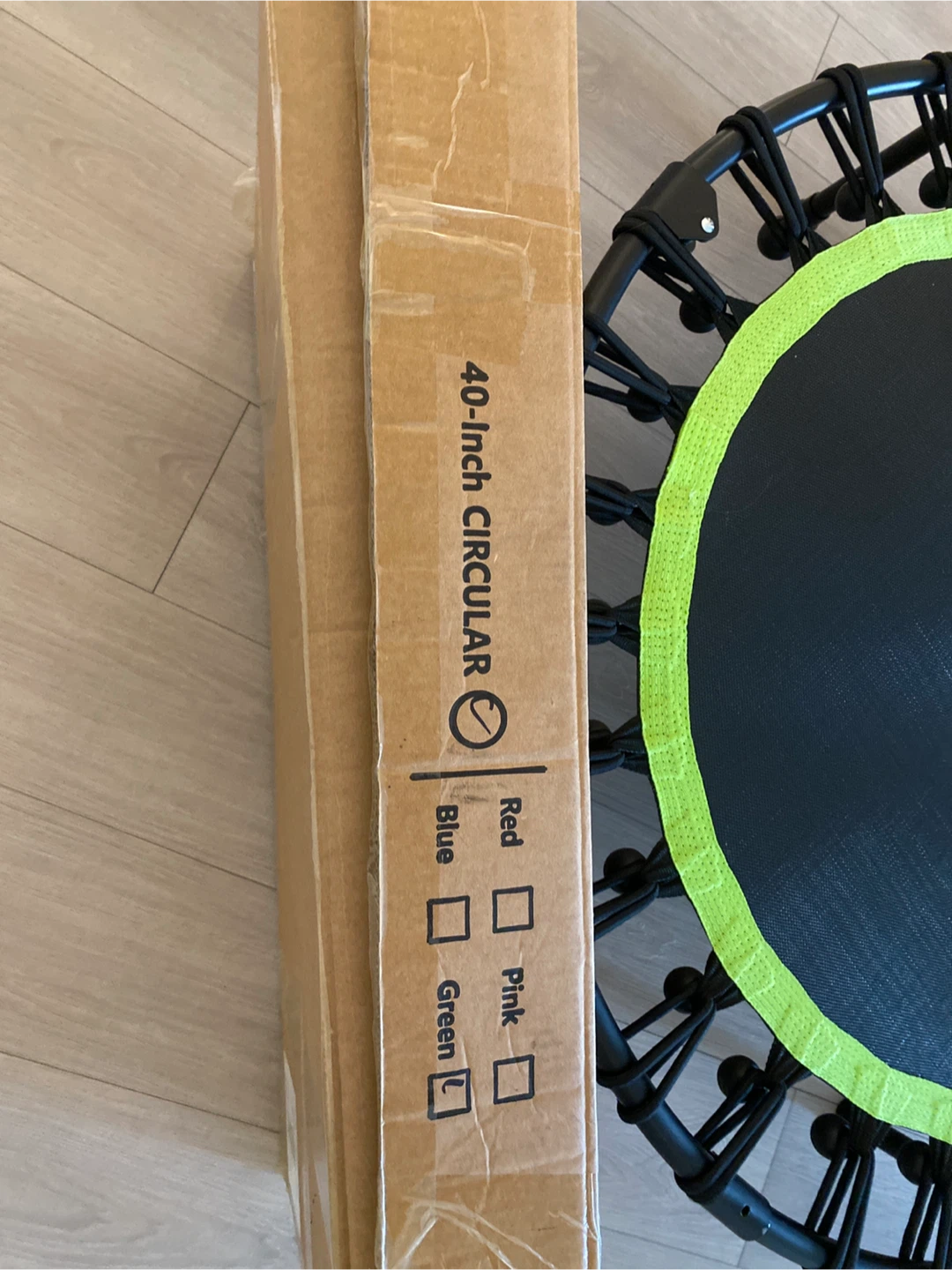 Onetwofit 40-inch Circular Trampoline - photo 4