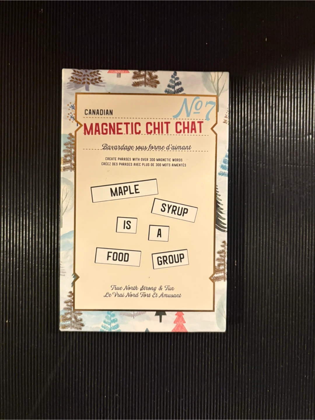 Indigo Canadian Magnetic Chit Chat No. 7