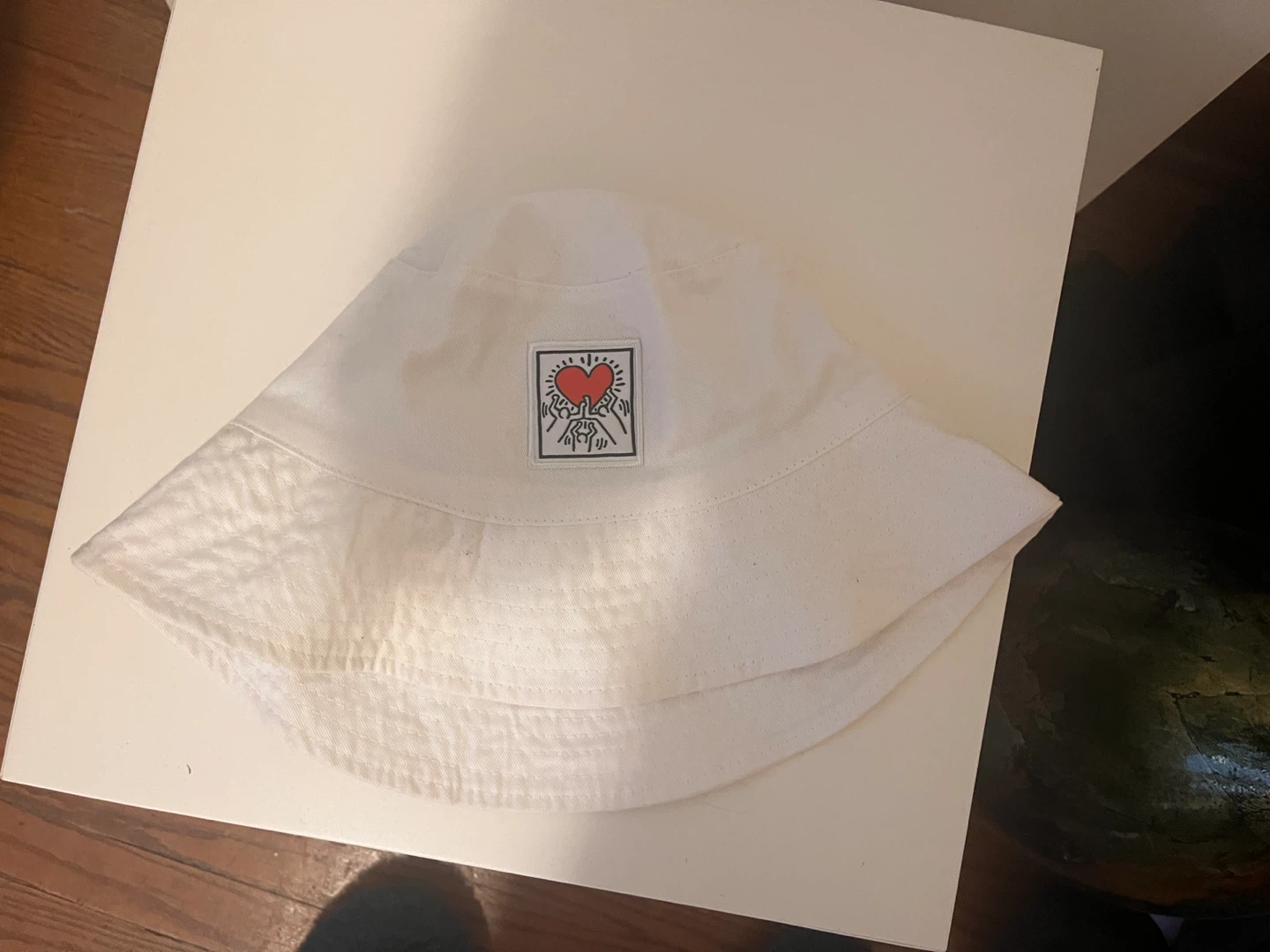Keith Haring Heart Bucket Hat