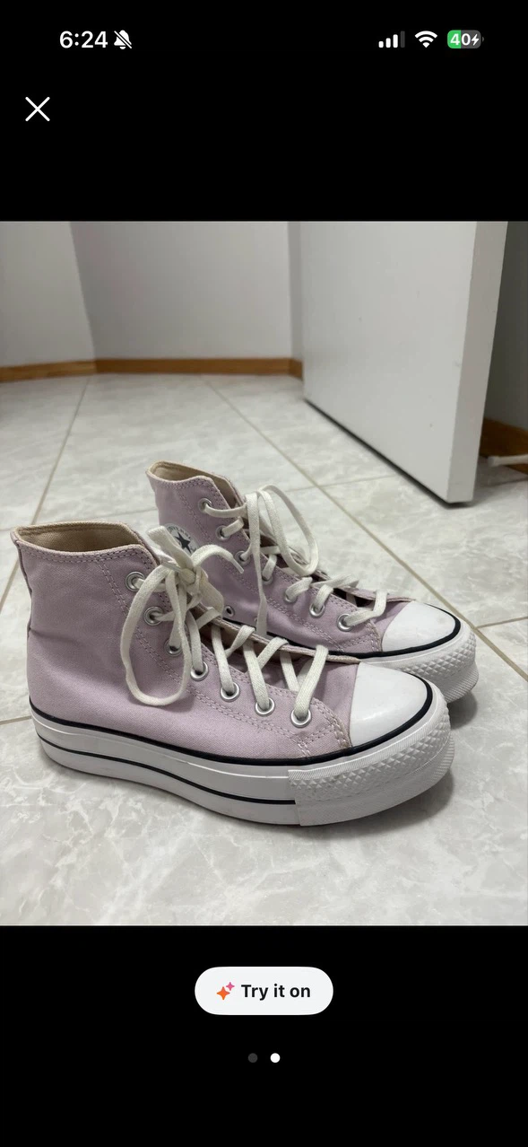 Converse All Star Platform High Tops - photo 2