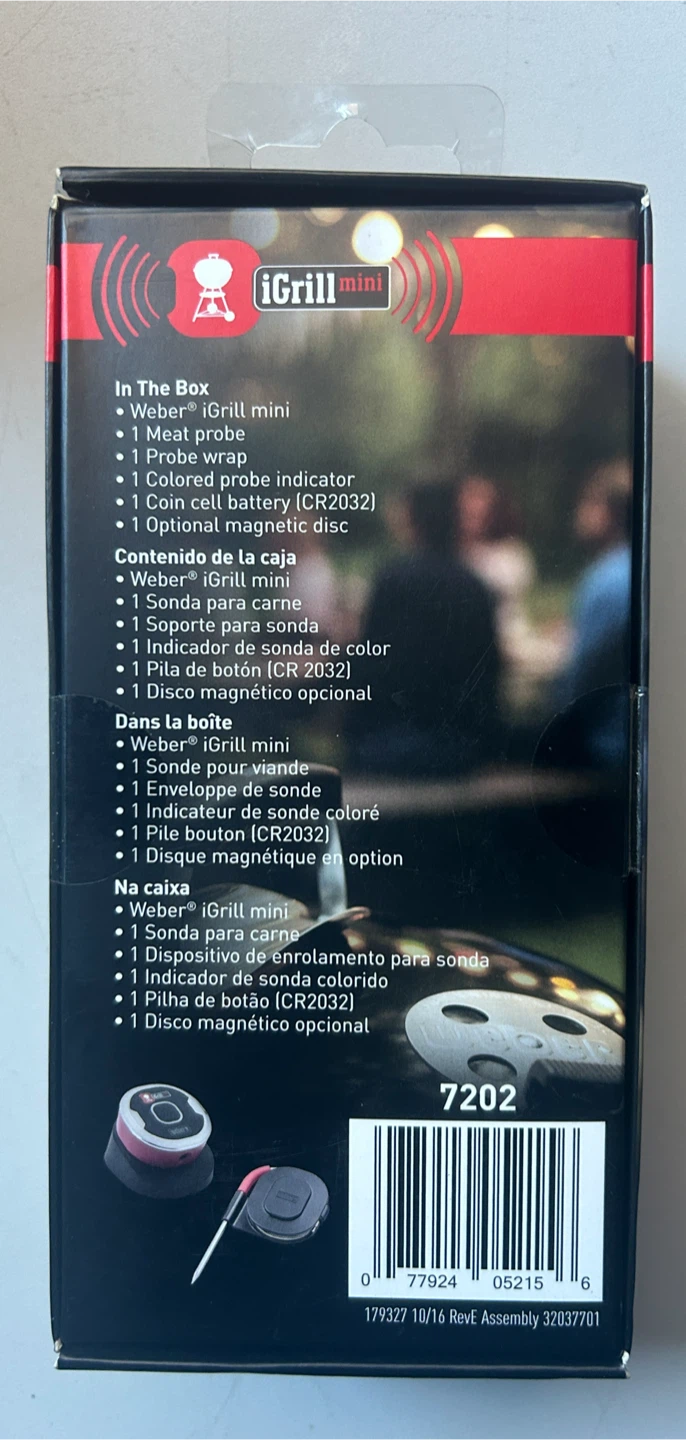 Weber iGrill Mini Bluetooth Thermometer - photo 2