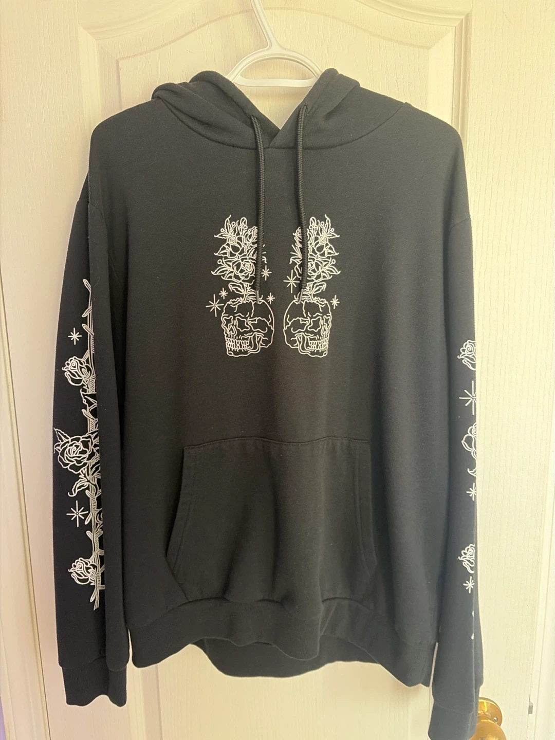 Black Graphic Hoodie - photo 2