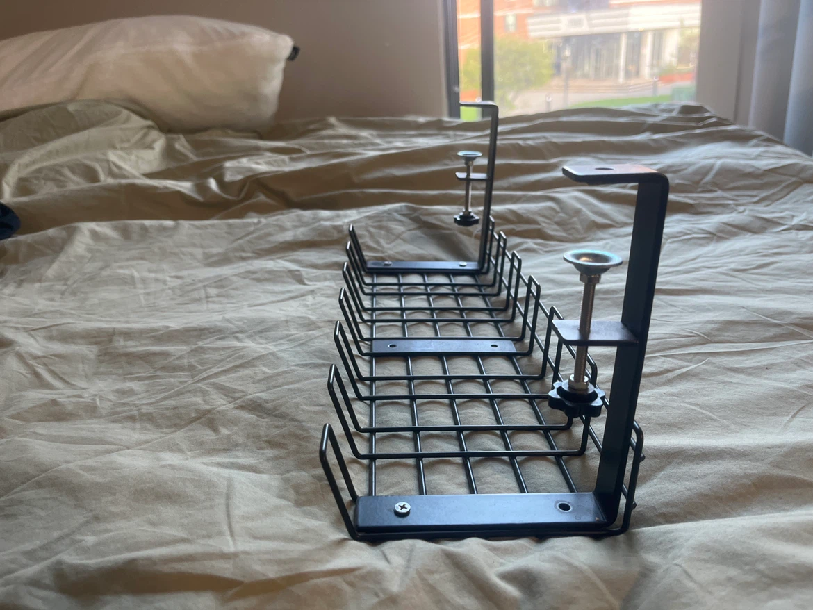 Under-desk cable management tray - photo 2