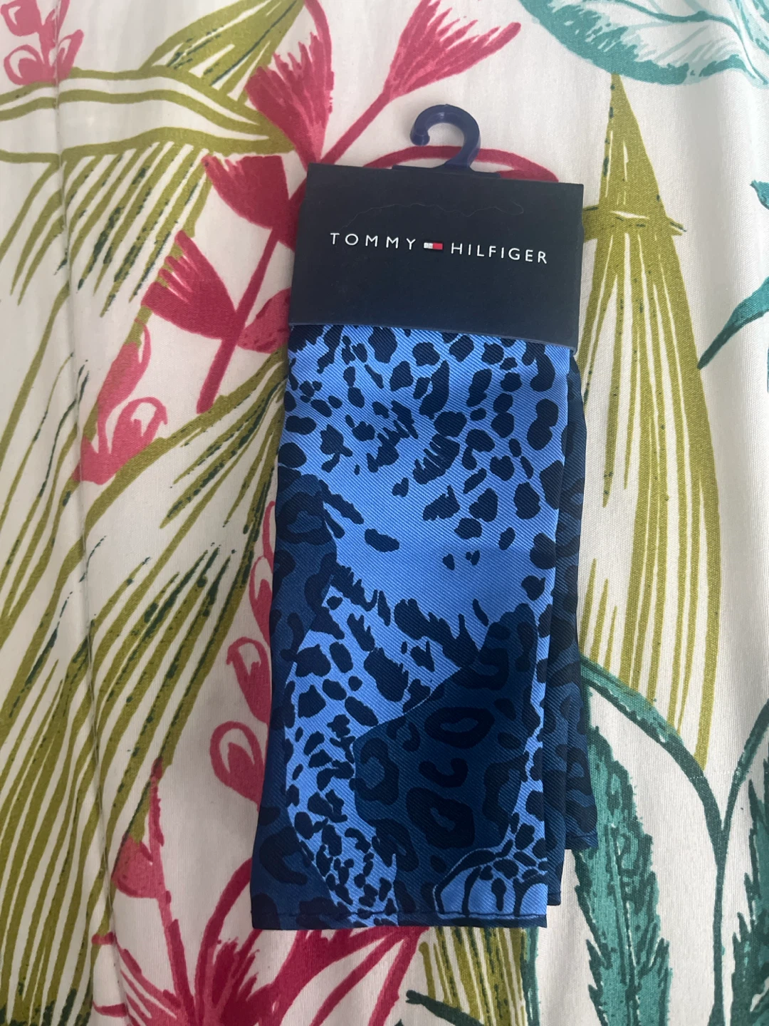 Tommy Hilfiger Leopard Print Necktie