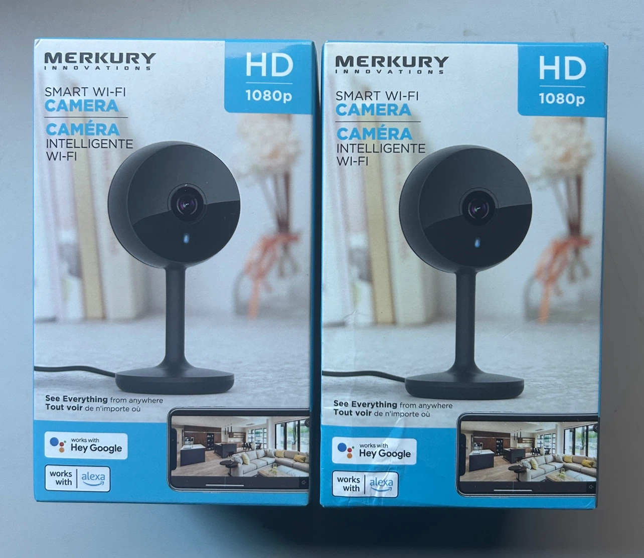 Merkury Innovations 1080p Smart Wi-Fi Cameras