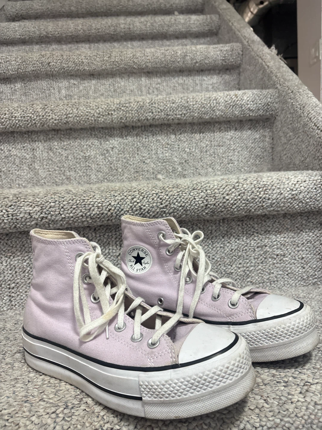 Converse Chuck Taylor All Star Platform High Top - Light Purple