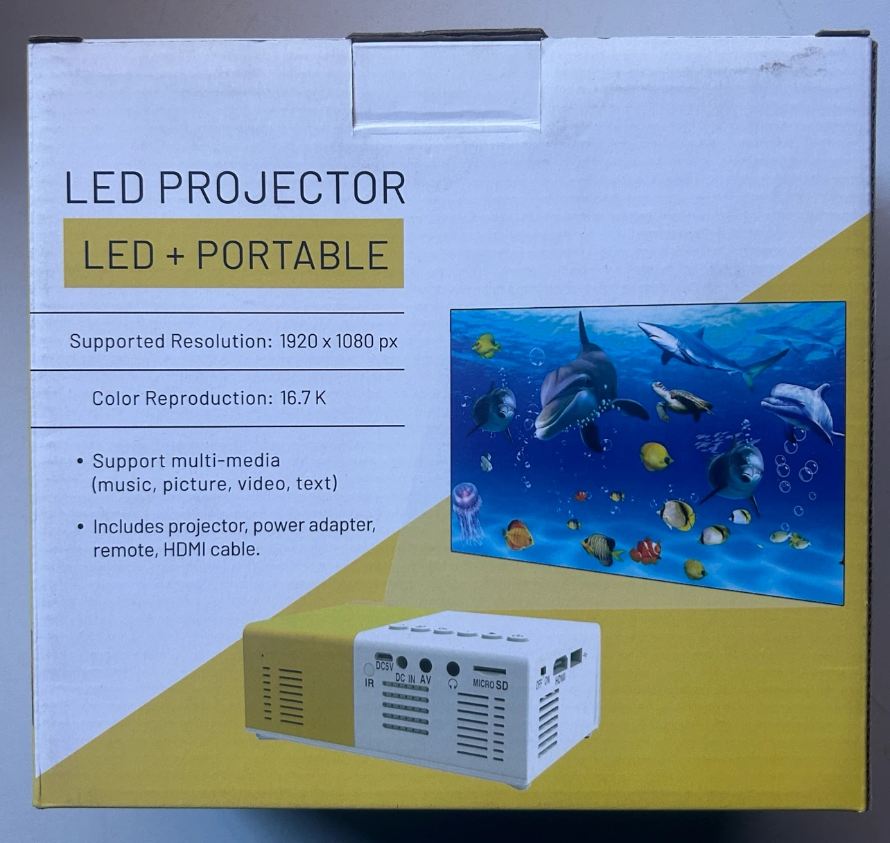 Portable LED Projector - photo 2