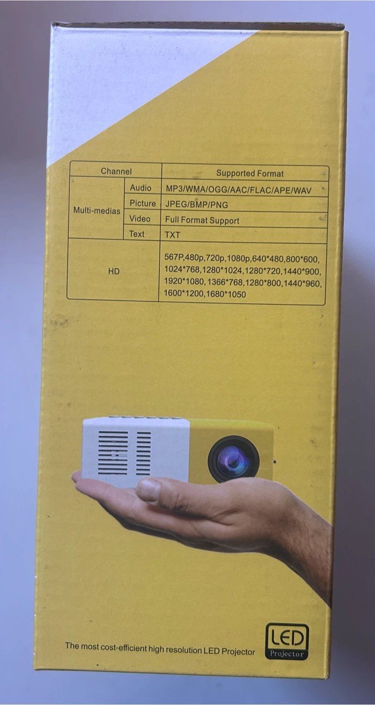 Portable LED Projector - photo 3