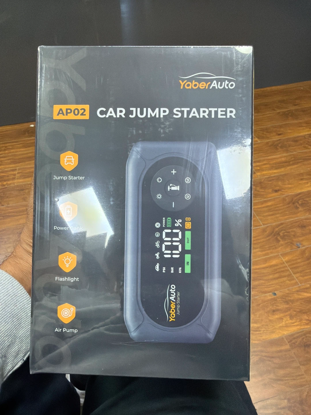 YaberAuto AP02 Portable Car Jump Starter