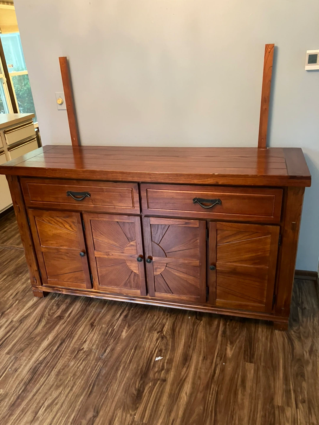 Wooden Buffet Cabinet with Drawers