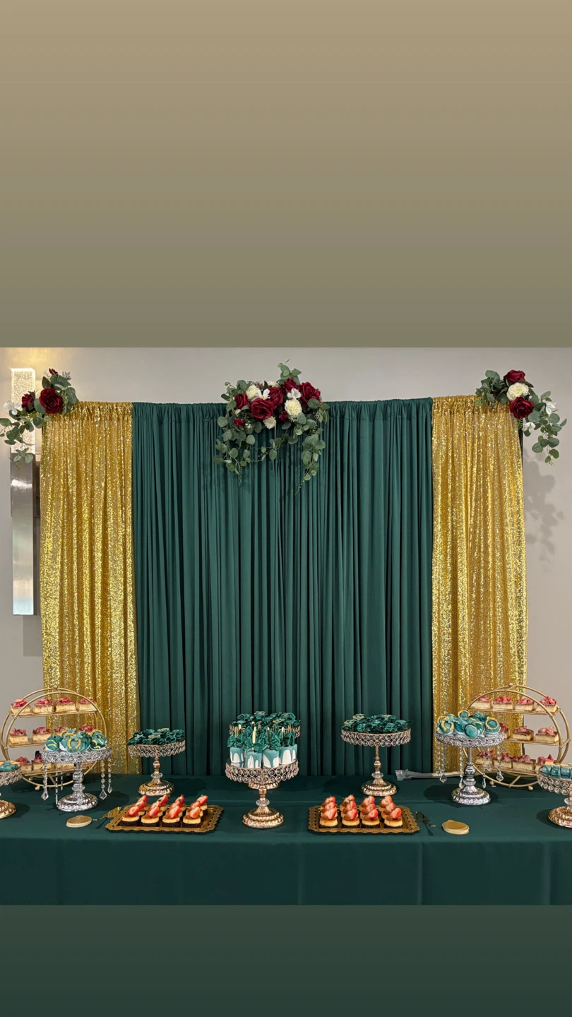 Mirror Top Cake Display Stand Set - photo 2