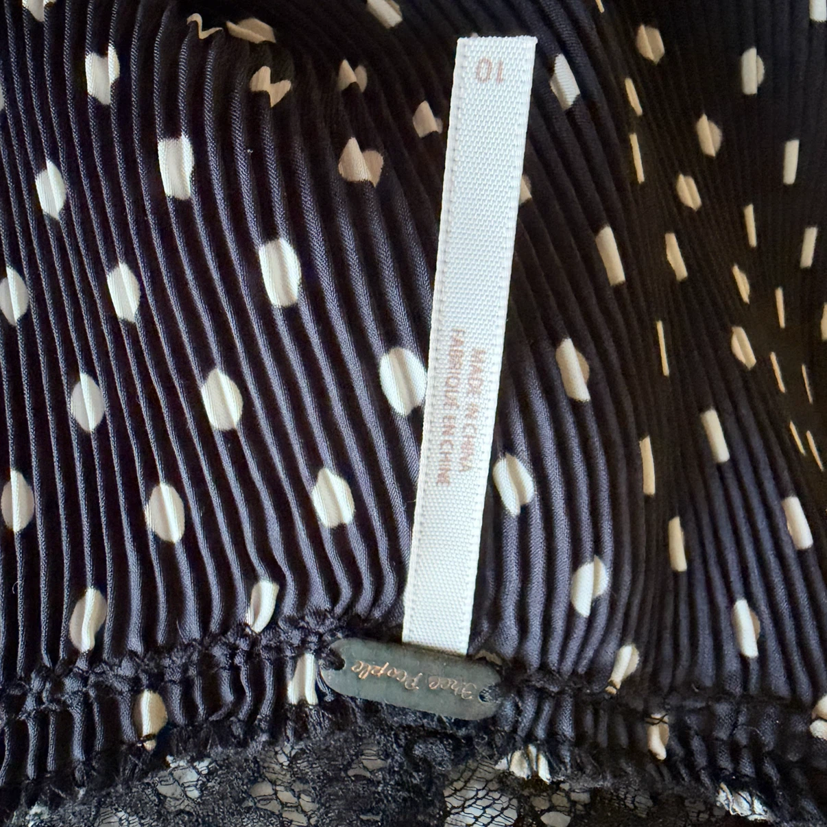 Free People Polka Dot Lace Cami Dress - photo 2