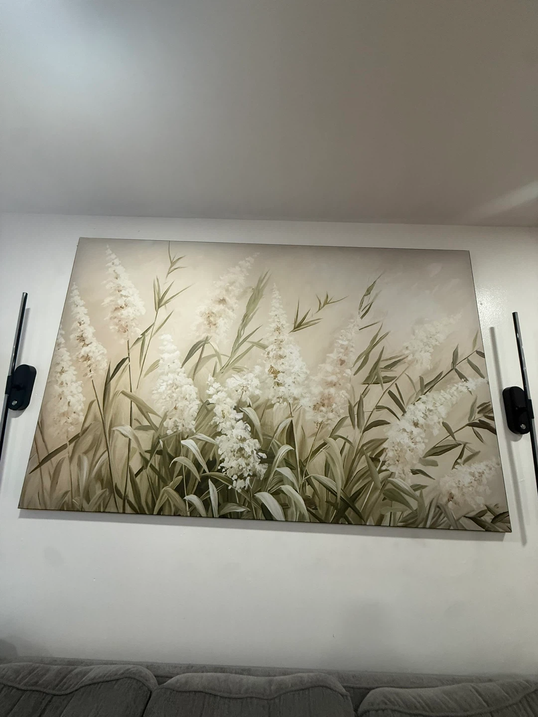 Extra Large Floral Wall Art Canvas - photo 4