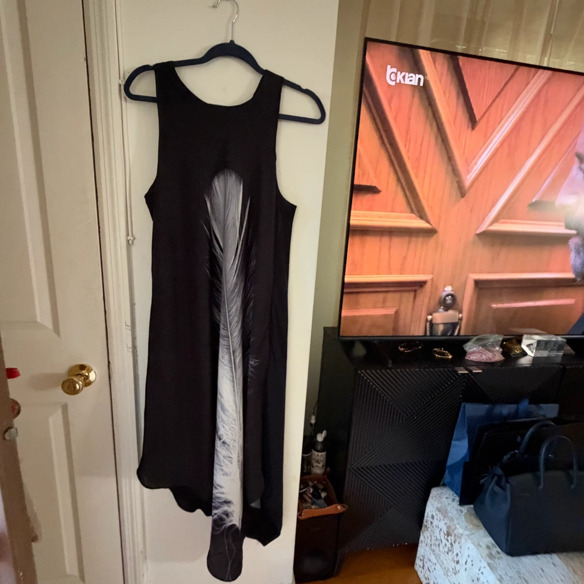 Rachel Rachel Roy Black Feather Dress - photo 4
