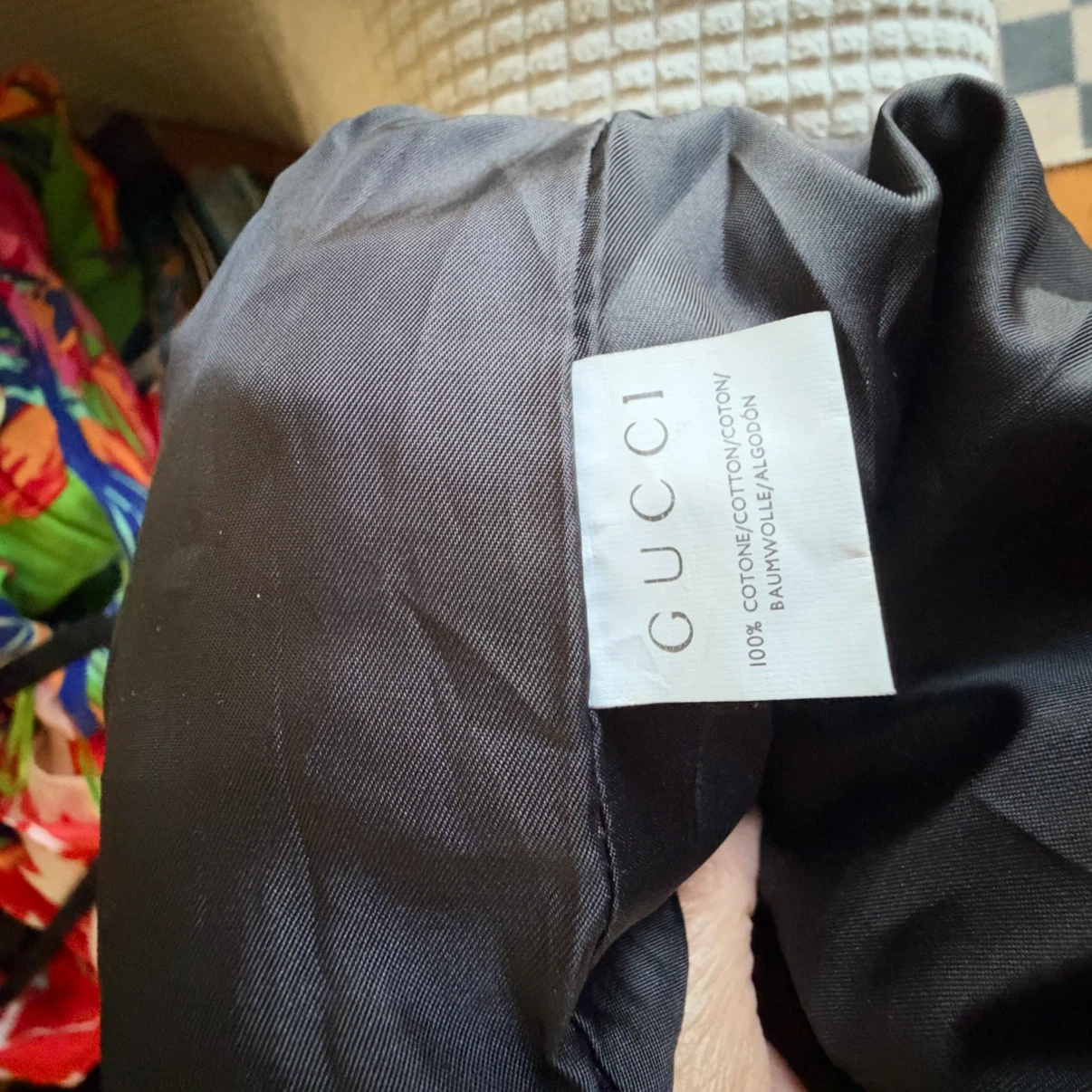 Gucci Black Logo Bomber Jacket - photo 4