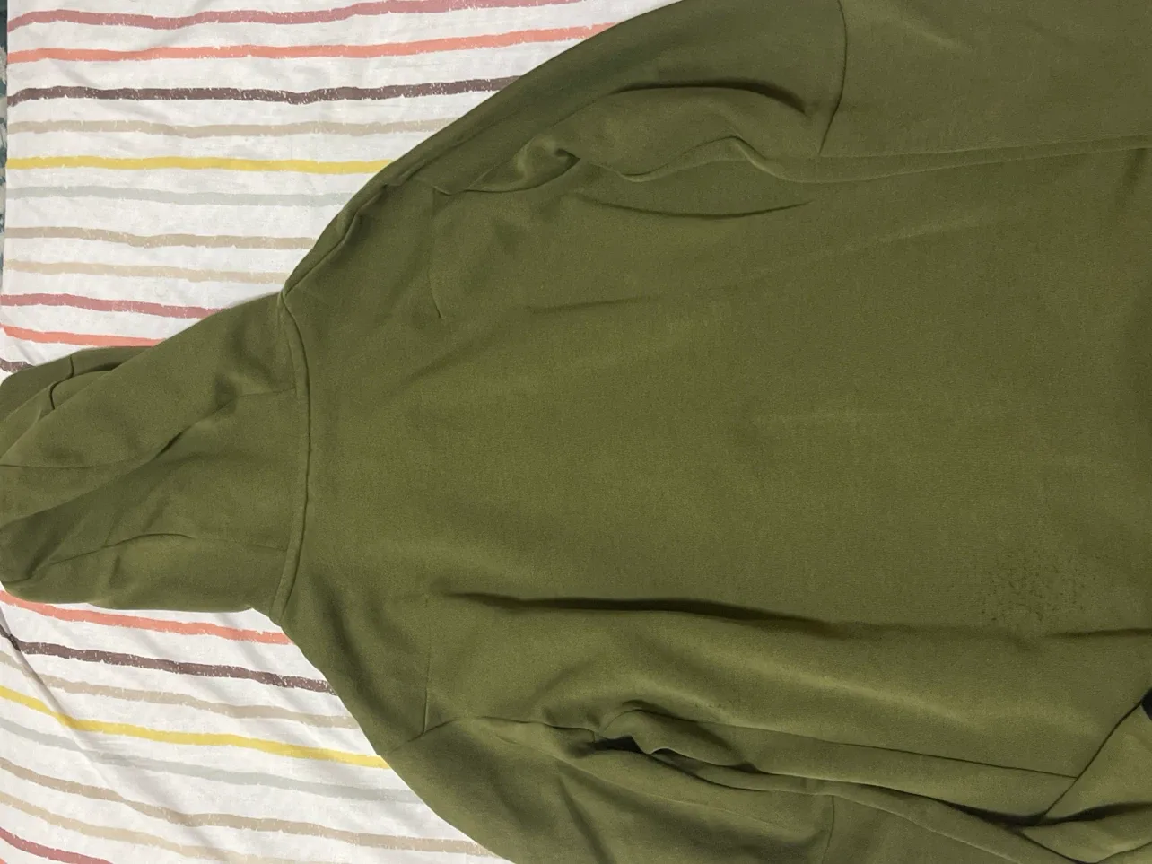 Nike Tech Fleece Olive Hoodie - photo 2