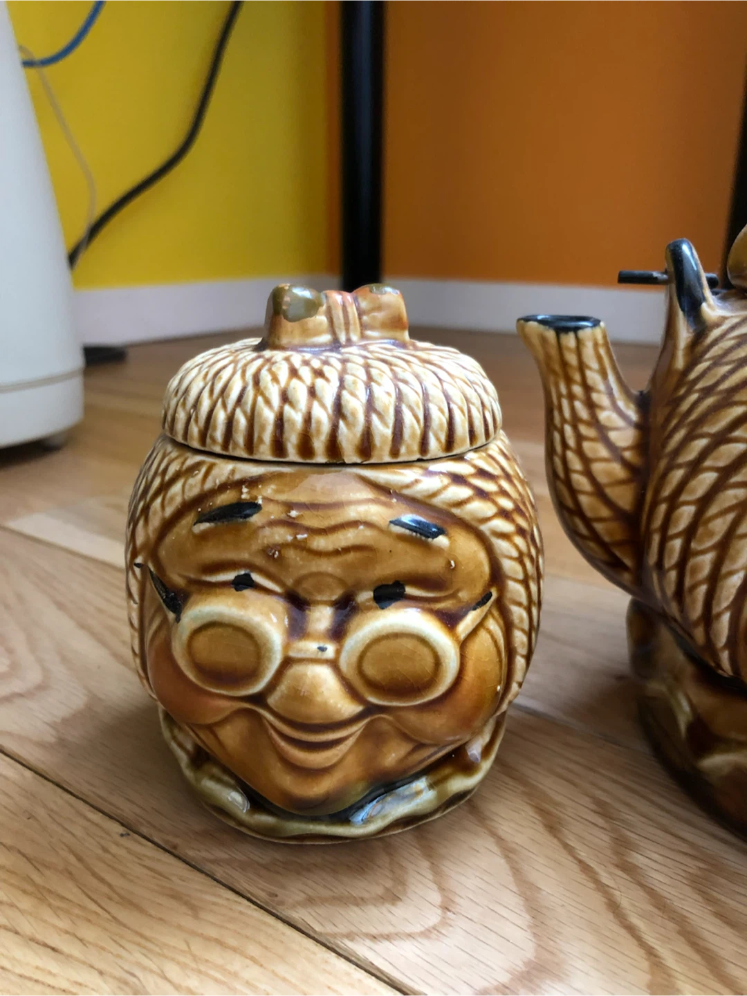 Vintage Grandma Teapot Set  made in Japan $65 firm - photo 3